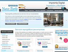 Tablet Screenshot of nuevozorita.com
